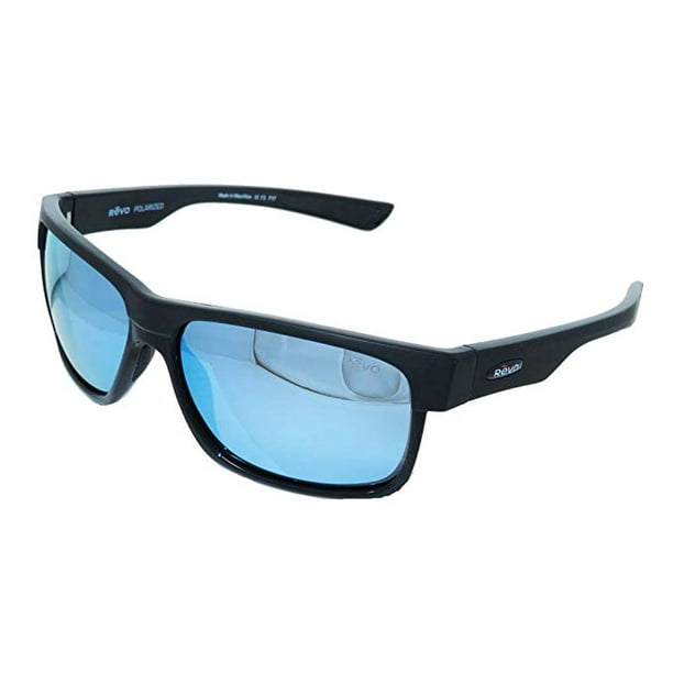 Revo Re 5011x Camden Polarized Sport Sunglasses Rectangular Matte Black 60 mm